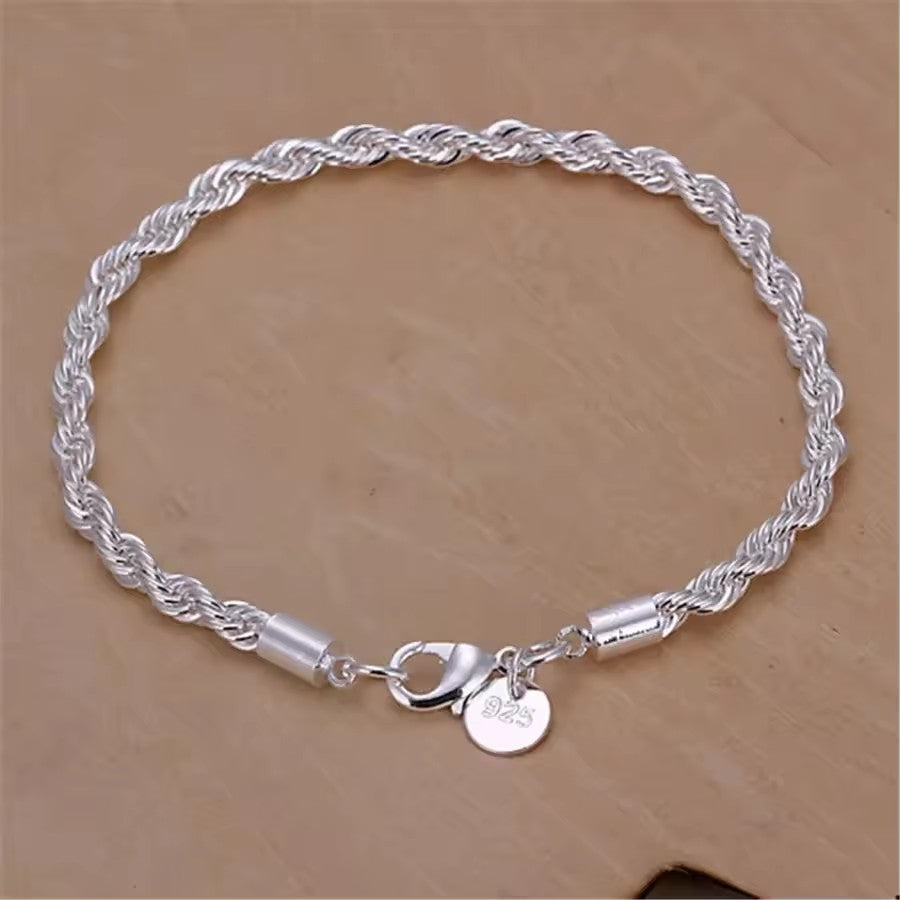 High Quality Fine 925 Sterling Silver Necklace